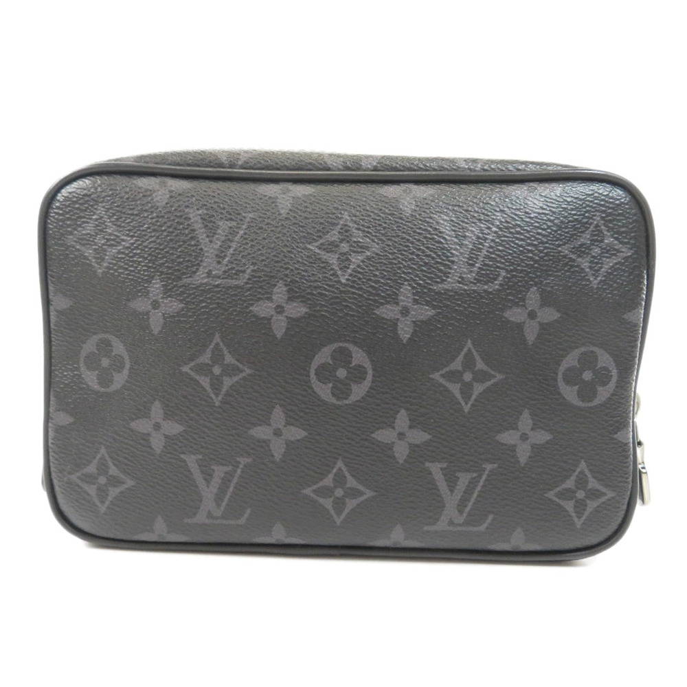 Louis Vuitton Shoulder Toilette Black Travel Trousse Clutch Eclipse Bag